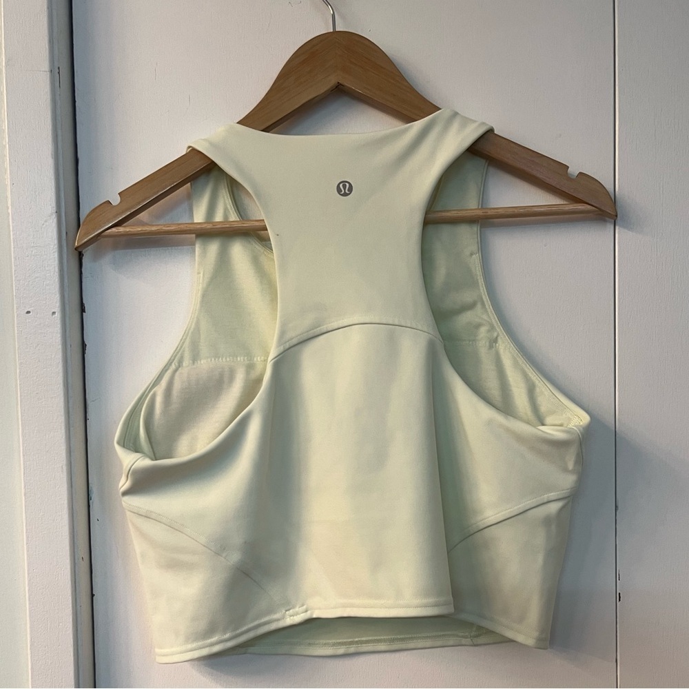 Lululemon Invigorate Training Tank Top 2022- Size 12- Pale Green - Picture 3 of 8